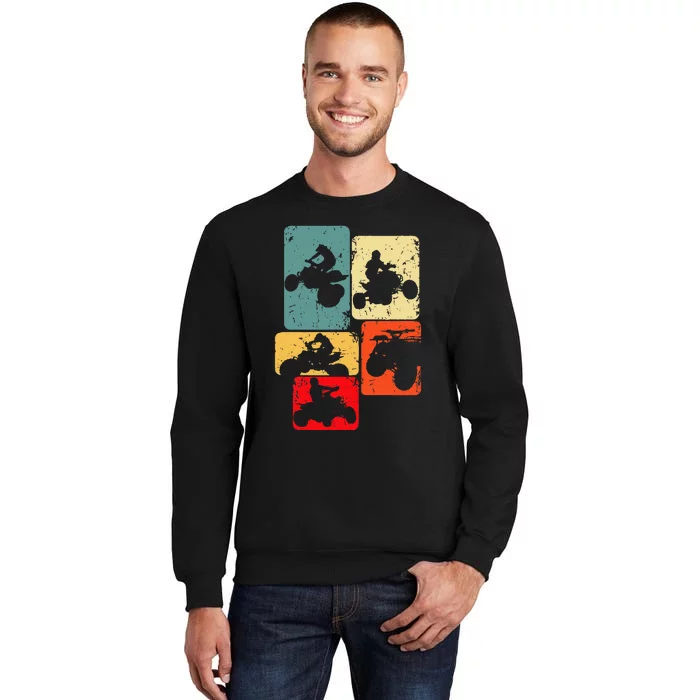 Quad Biker ATV 4 Wheeler Quad Men Kids Tall Sweatshirt