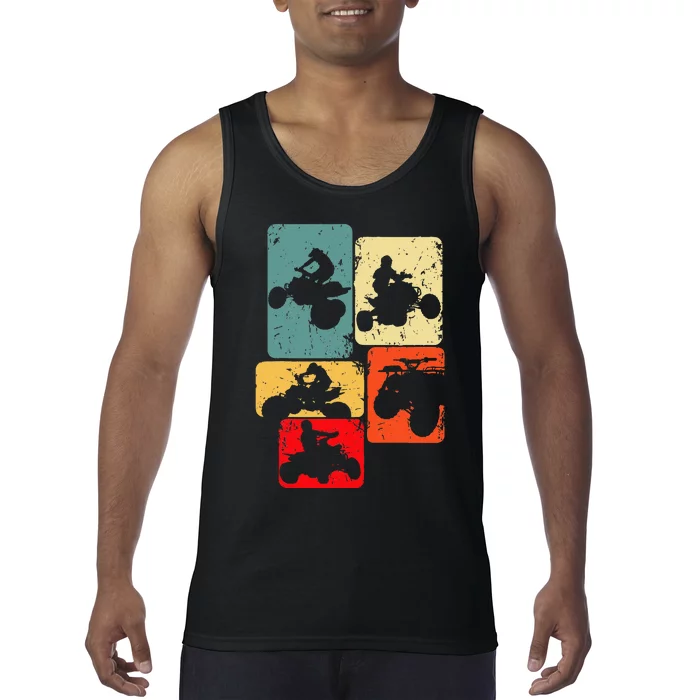 Quad Biker ATV 4 Wheeler Quad Men Kids Tank Top