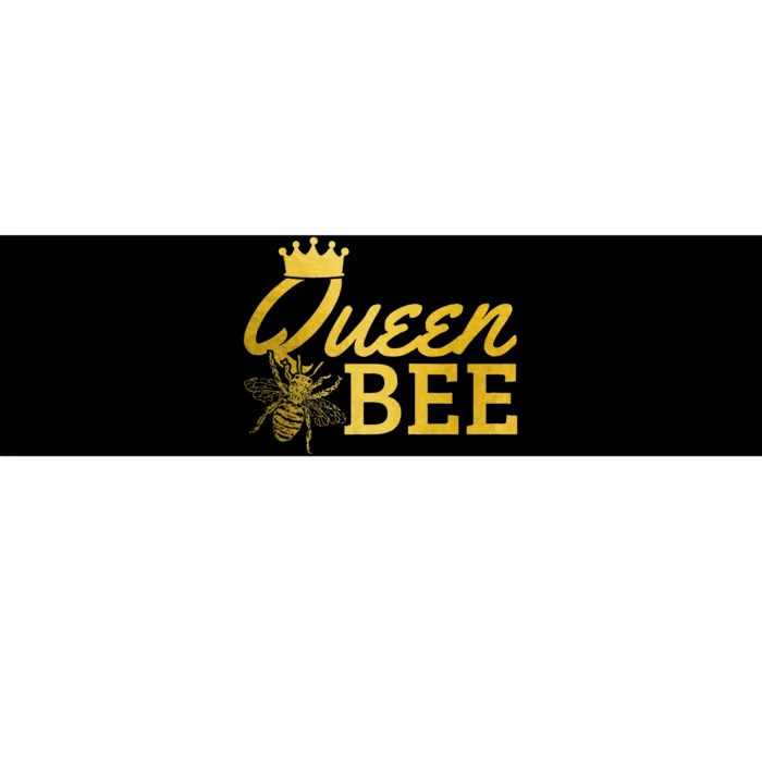 Queen Bee Beekeeper Beekeeping Vintage Funny Cute Girls Bee Bumper Sticker