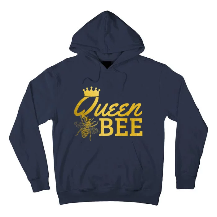 Queen Bee Beekeeper Beekeeping Vintage Funny Cute Girls Bee Tall Hoodie