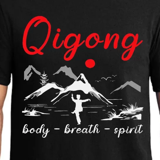 Qigong Body Breath Spirit Chinese Exercises Meditation Pajama Set