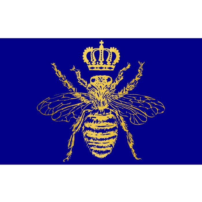 Queen Bee Beekeeper Beekeeping Vintage Funny Cute Bee Bumper Sticker