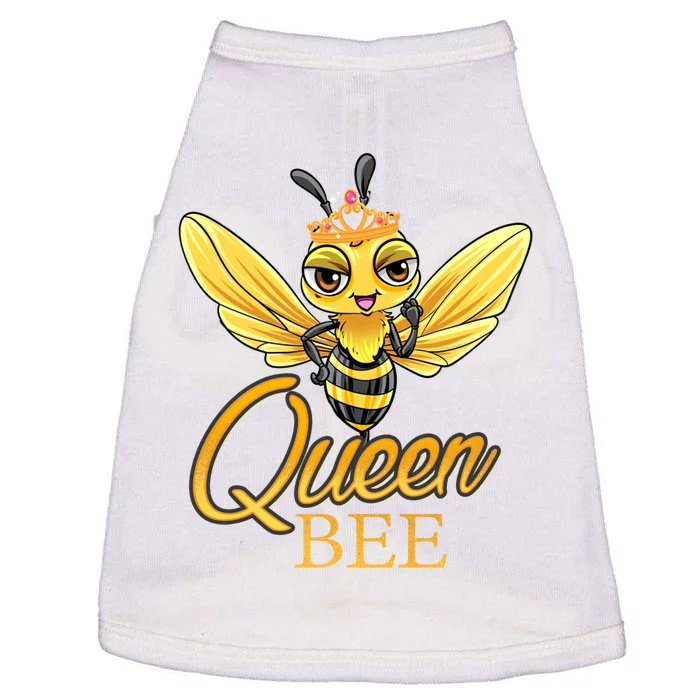 Queen Bee Crown Women Girls Honey Bee Hive Beekeeping Cool Gift Doggie Tank