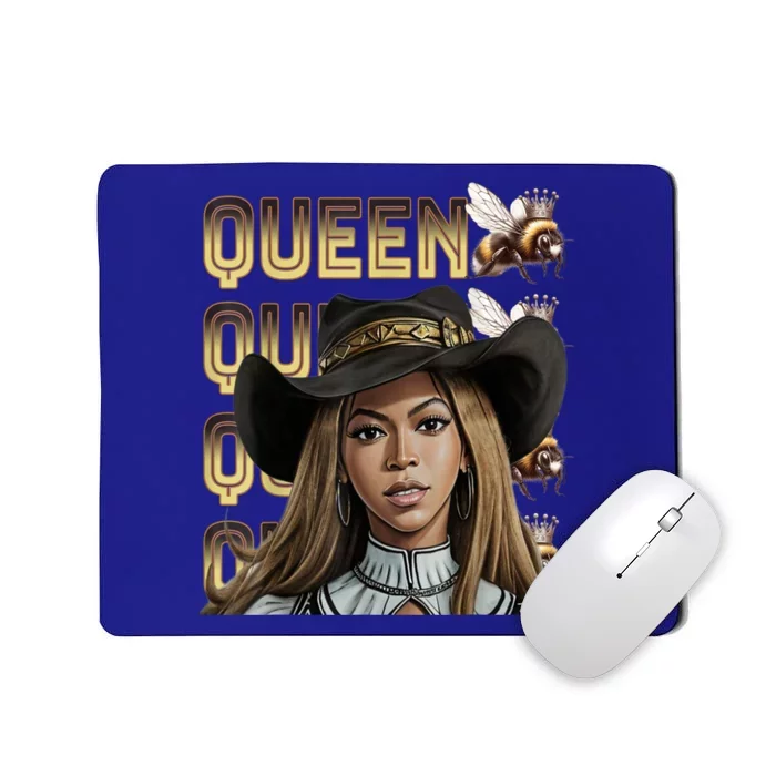 Queen B Cowboy 3 Mousepad