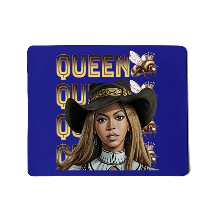 Queen B Cowboy 3 Mousepad