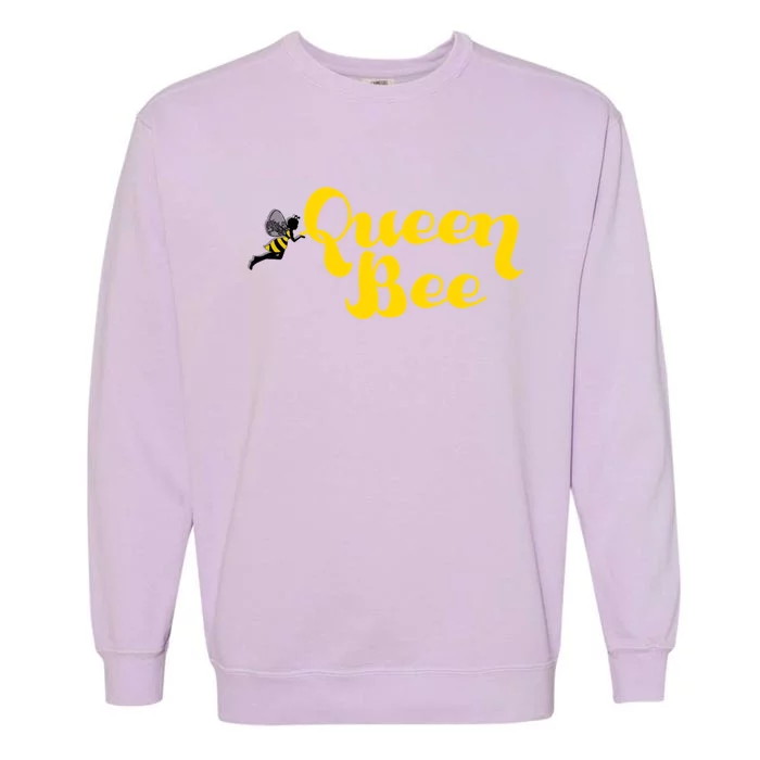 Queen Bee Design Gift Garment-Dyed Sweatshirt