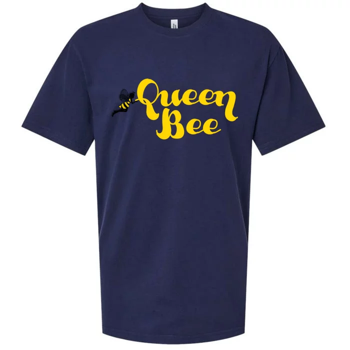 Queen Bee Design Gift Sueded Cloud Jersey T-Shirt