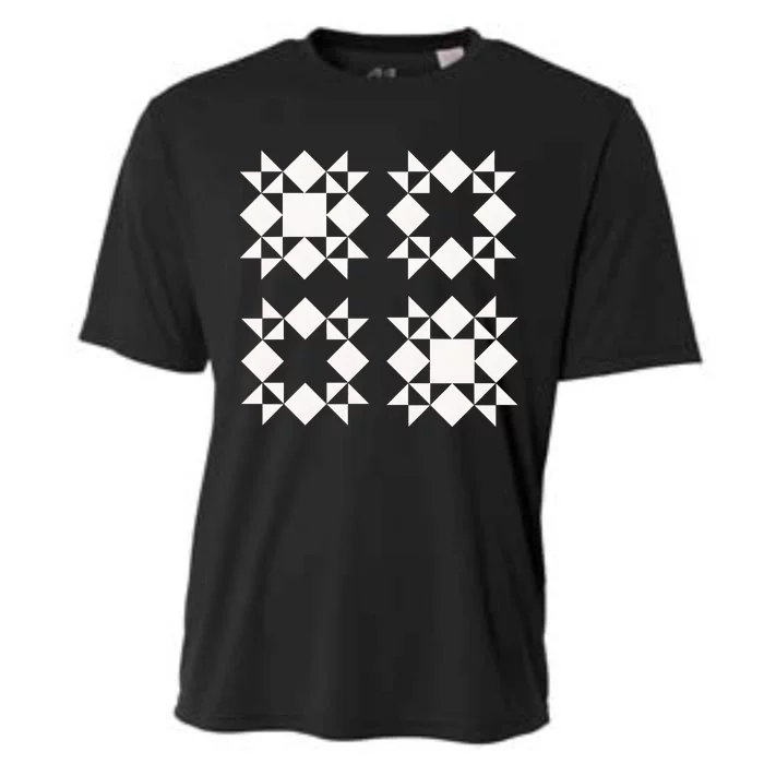 Quilt Block For Quilters Cooling Performance Crew T-Shirt