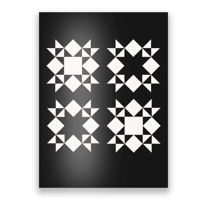 Quilt Block For Quilters Poster