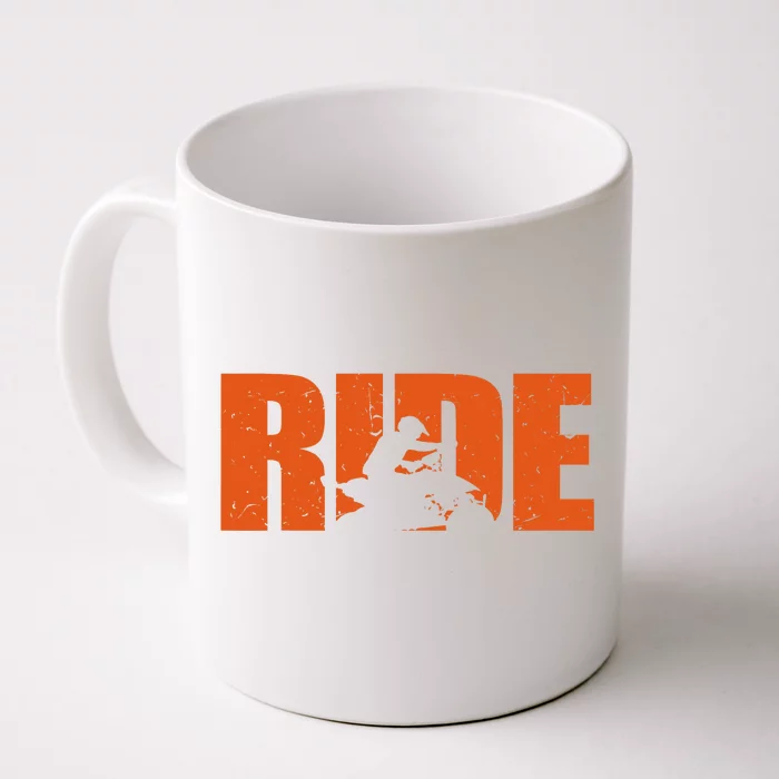 Quad Bike Funny Quad Biker RIDE Four Wheeler Quad ATV Front & Back Coffee Mug