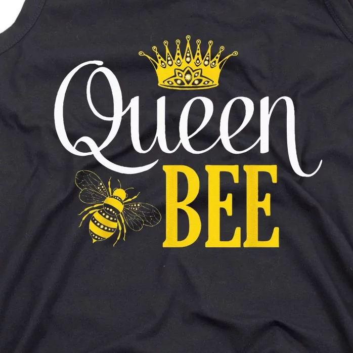 Queen Bee Halloween Costume For Bee Keeper Women Girl Tank Top