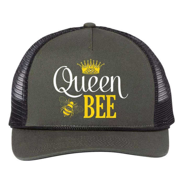 Queen Bee Halloween Costume For Bee Keeper Women Girl Retro Rope Trucker Hat Cap