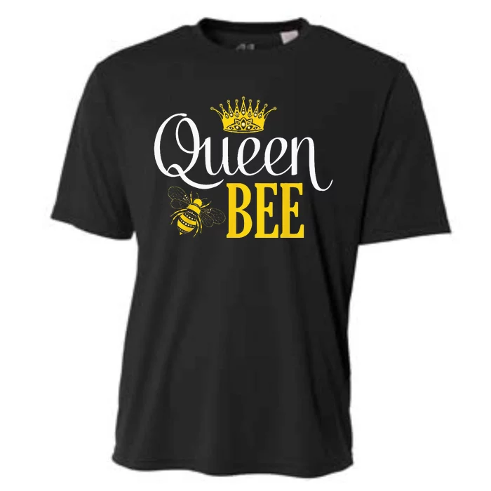 Queen Bee Halloween Costume For Bee Keeper Women Girl Cooling Performance Crew T-Shirt