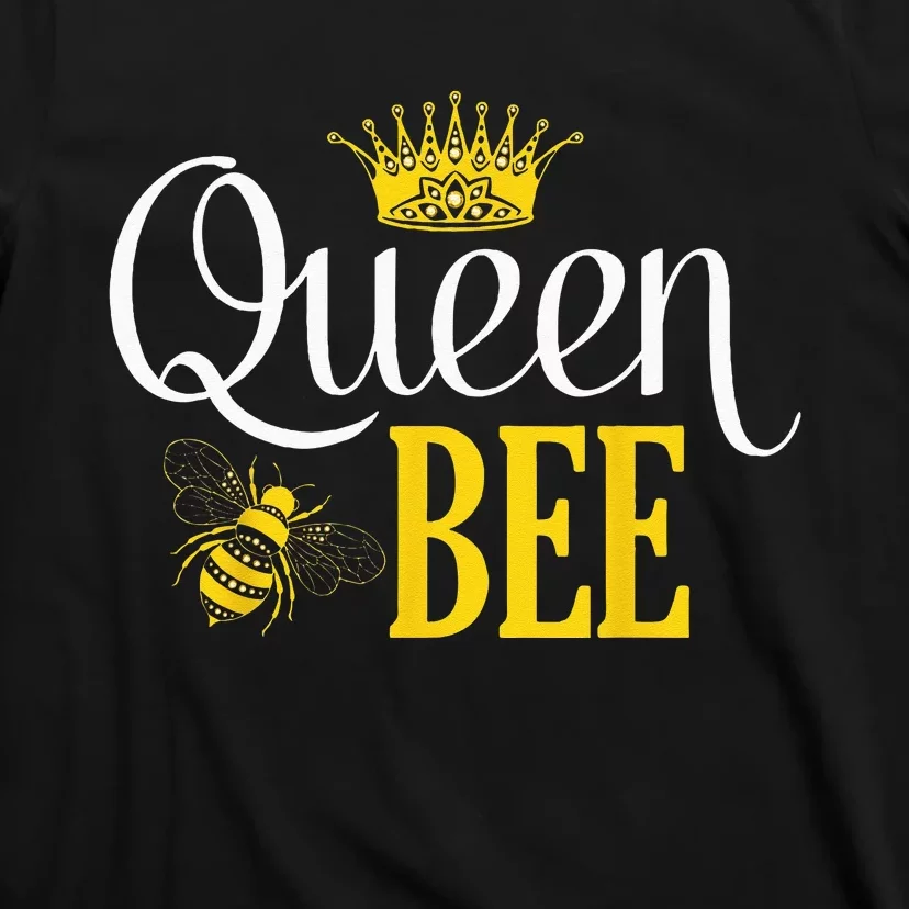 Queen Bee Halloween Costume For Bee Keeper Women Girl T-Shirt