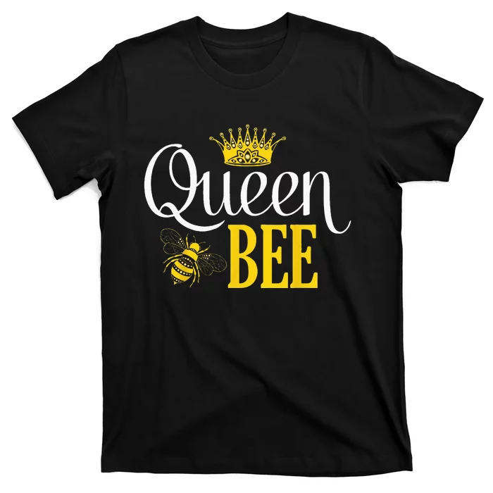 Queen Bee Halloween Costume For Bee Keeper Women Girl T-Shirt