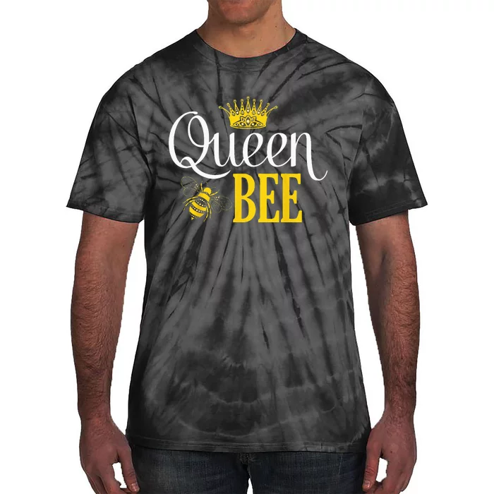 Queen Bee Halloween Costume For Bee Keeper Women Girl Tie-Dye T-Shirt