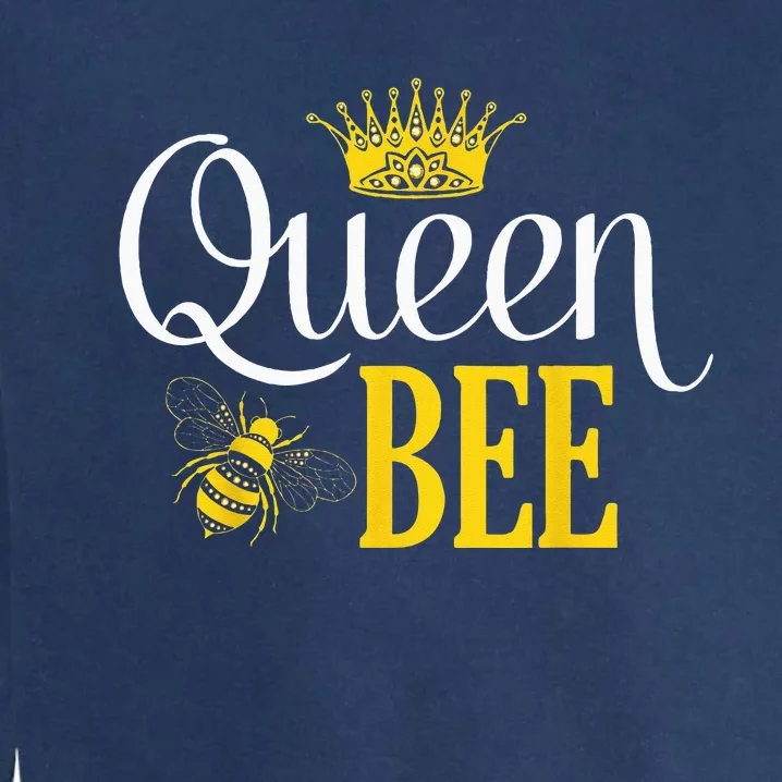 Queen Bee Halloween Costume For Bee Keeper Women Girl Garment-Dyed Sweatshirt