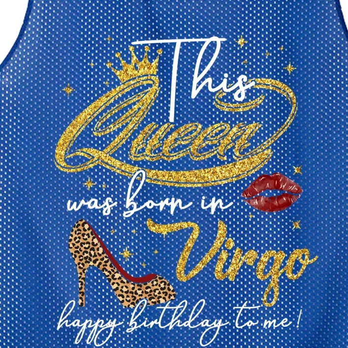 Queen Born In Virgo Gift August September Birthday Gift Mesh Reversible Basketball Jersey Tank