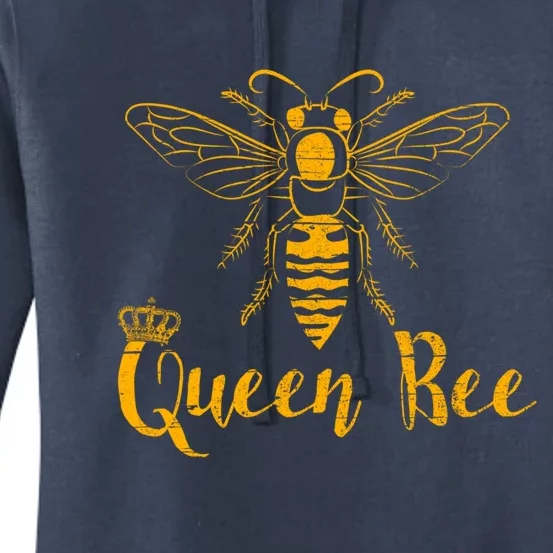 Queen Bee I Beekeeper Beekeeping Gift Women's Pullover Hoodie