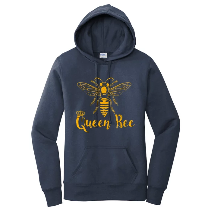 Queen Bee I Beekeeper Beekeeping Gift Women's Pullover Hoodie