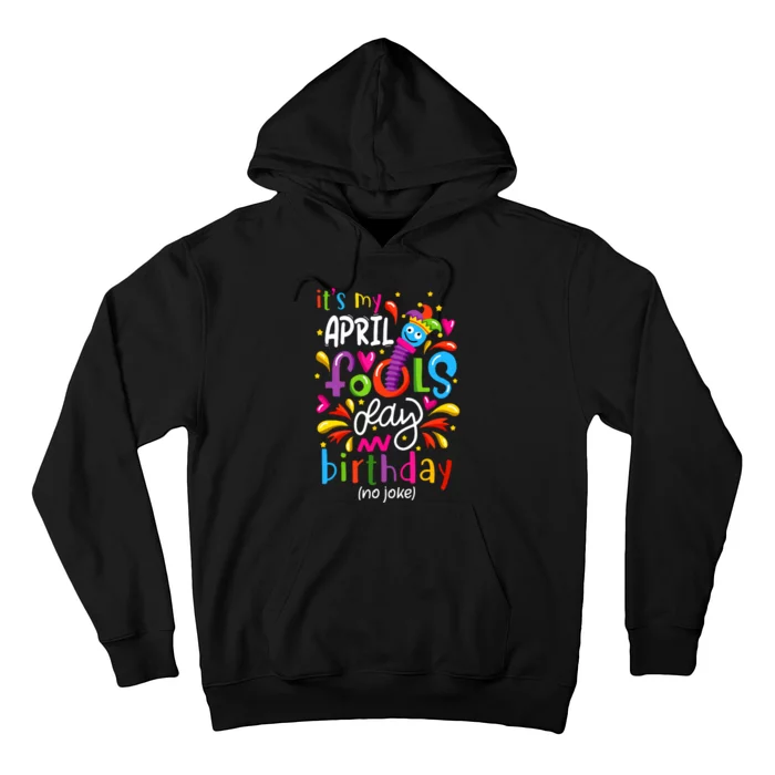 Queen Born On April 1st April Fools Day Birthday Hoodie