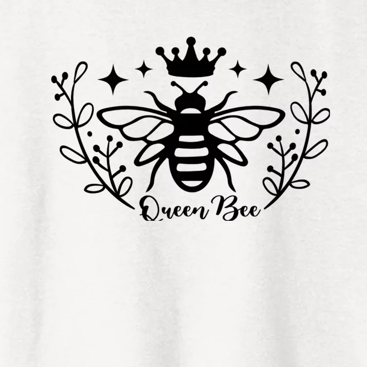 Queen Bee Women's Crop Top Tee