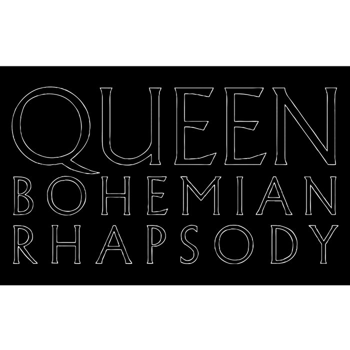 Queen Bohemian Rhapsody Bumper Sticker