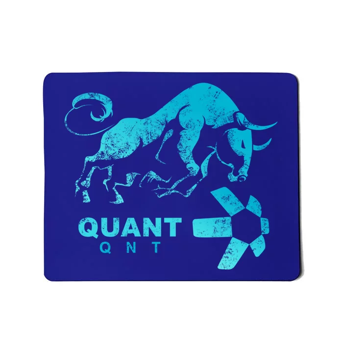 Quant Crypto Bullrun Qnt Token Blockchain Rich Millionaire Great Gift Mousepad