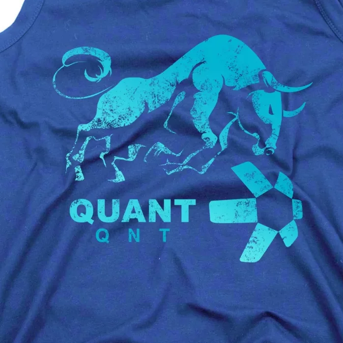 Quant Crypto Bullrun Qnt Token Blockchain Rich Millionaire Great Gift Tank Top