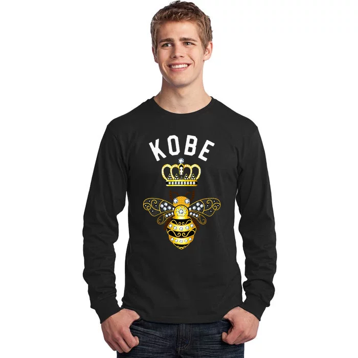 Queen Crown Bee K.O.B.E Tall Long Sleeve T-Shirt