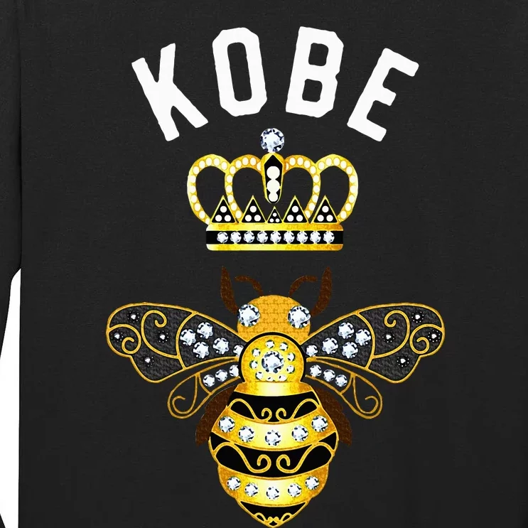 Queen Crown Bee K.O.B.E Tall Long Sleeve T-Shirt