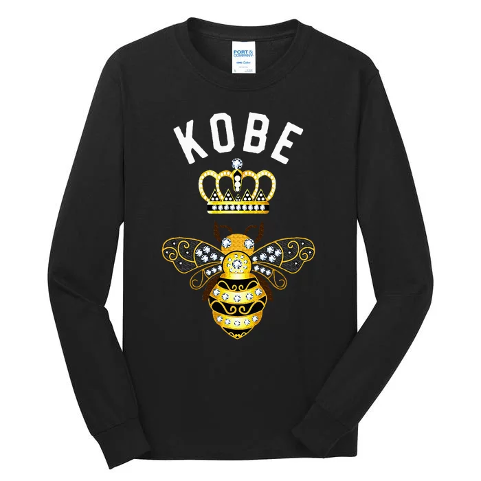 Queen Crown Bee K.O.B.E Tall Long Sleeve T-Shirt