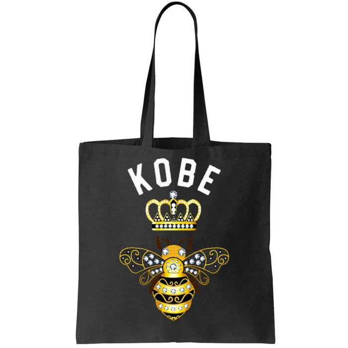 Queen Crown Bee K.O.B.E Tote Bag