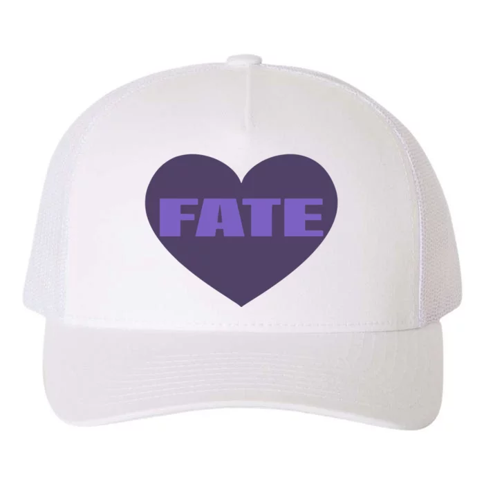 Quan Content Fate Heart Yupoong Adult 5-Panel Trucker Hat