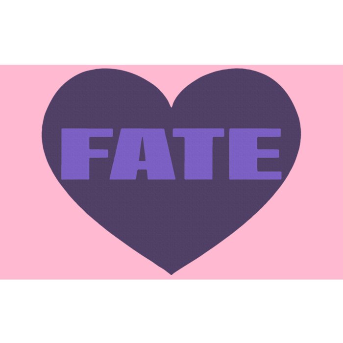 Quan Content Fate Heart Bumper Sticker