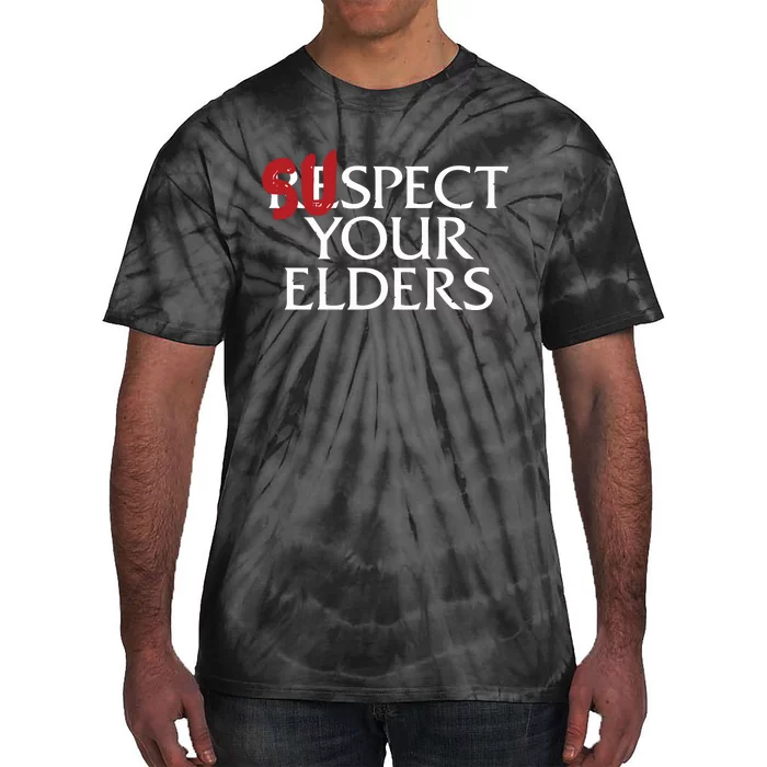 QueenS Court Games Suspect Your Elders Tie-Dye T-Shirt