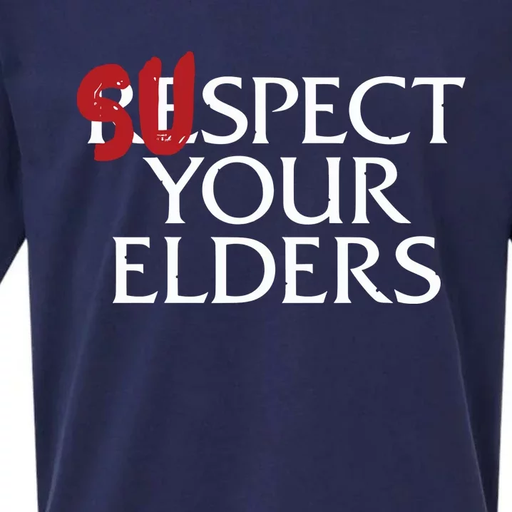 QueenS Court Games Suspect Your Elders Sueded Cloud Jersey T-Shirt