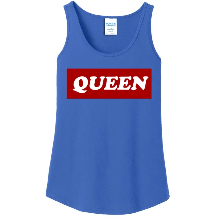 Queen Cute Gift Ladies Essential Tank