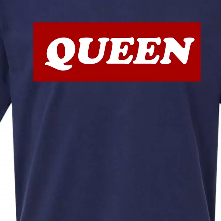 Queen Cute Gift Sueded Cloud Jersey T-Shirt