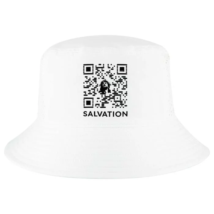 Qr Code Salvation Cool Comfort Performance Bucket Hat