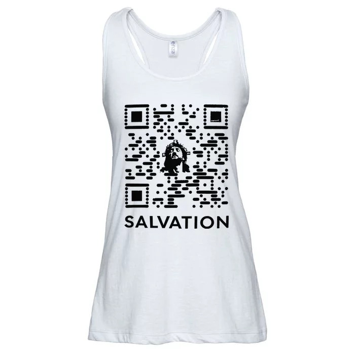 Qr Code Salvation Ladies Essential Flowy Tank