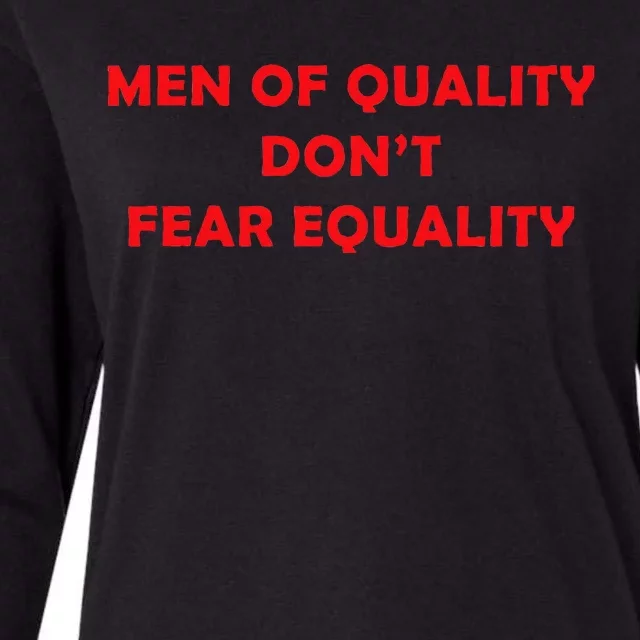 Quality DonT Fear Equality Womens Cotton Relaxed Long Sleeve T-Shirt