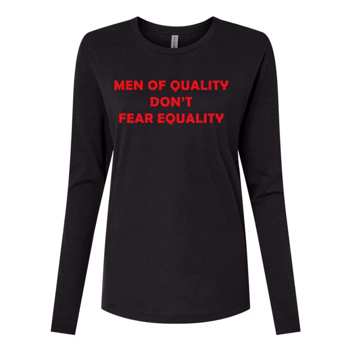 Quality DonT Fear Equality Womens Cotton Relaxed Long Sleeve T-Shirt