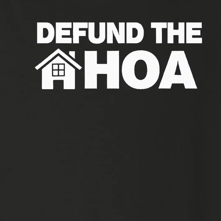 QOUTE DEFUND THE HOA Homeowners Association Social Justice Toddler Long Sleeve Shirt