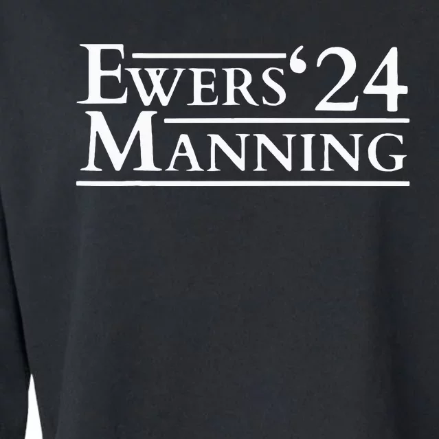 Quinn Ewers Arch Manning 2024 Cropped Pullover Crew