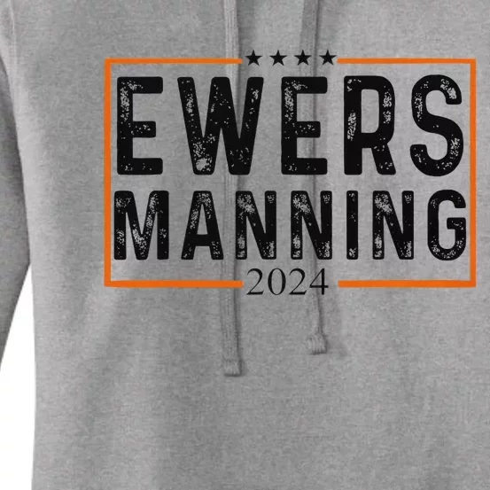 Quinn Ewers Arch Manning Funny Support Vote Women's Pullover Hoodie