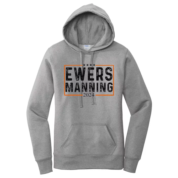 Quinn Ewers Arch Manning Funny Support Vote Women's Pullover Hoodie