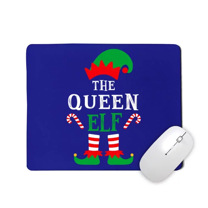 Queen Elf Family Matching Group Elf Xmas Pajamas Christmas Gift Mousepad