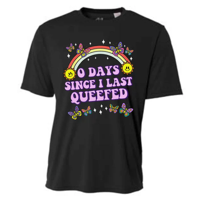 Queef Embarrassing  Funny Raunchy Cooling Performance Crew T-Shirt