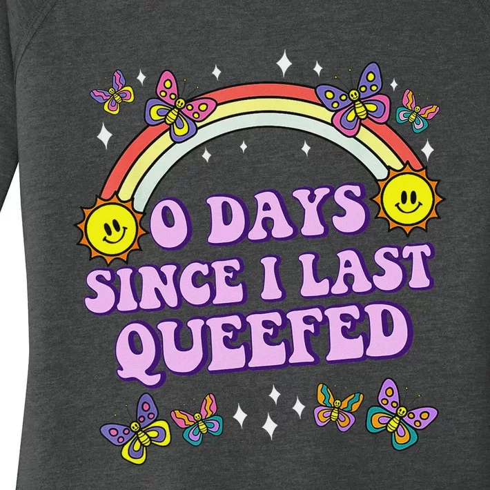 Queef Embarrassing  Funny Raunchy Women's Perfect Tri Tunic Long Sleeve Shirt